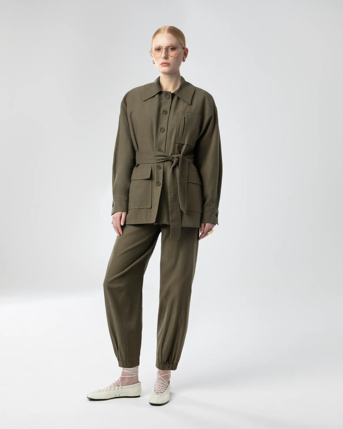  RIRI PANTS CHAKI - Vesta Donna 