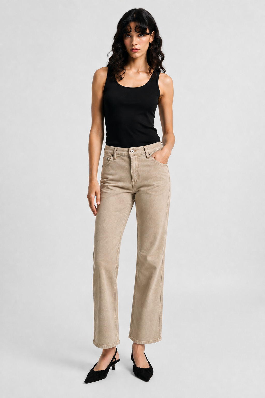  VANILLA STRAIGHT DENIM PANTS - Vesta Donna 