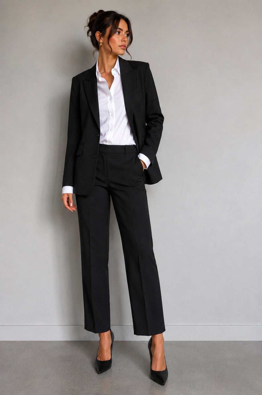  NOIR TAILORED SUIT - Vesta Donna 