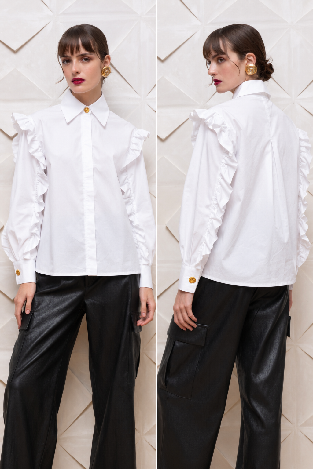  VEGGY SHIRT WHITE - Vesta Donna 