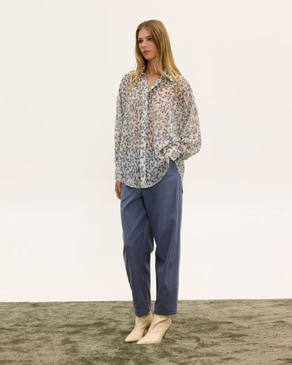  AZURE BLOOM SHIRT - Vesta Donna 