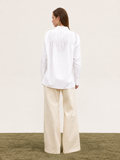  DALIA UTILITY SHIRT WHITE - Vesta Donna 