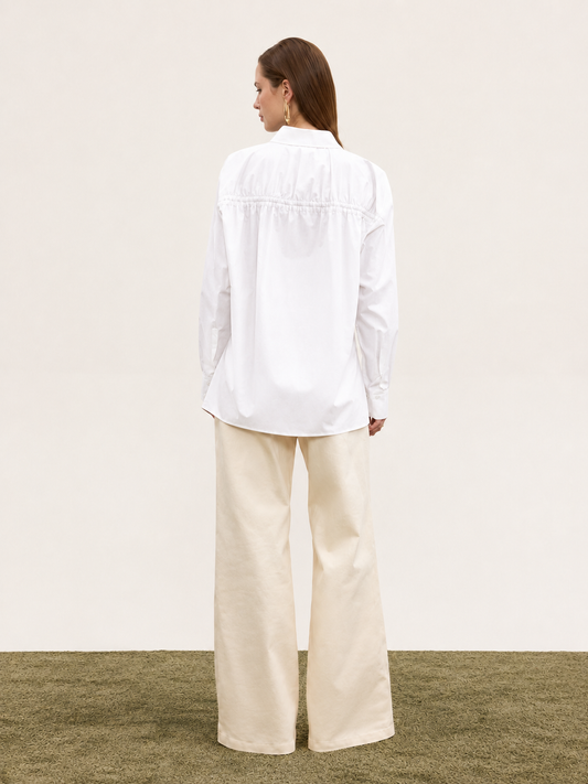  DALIA UTILITY SHIRT WHITE - Vesta Donna 