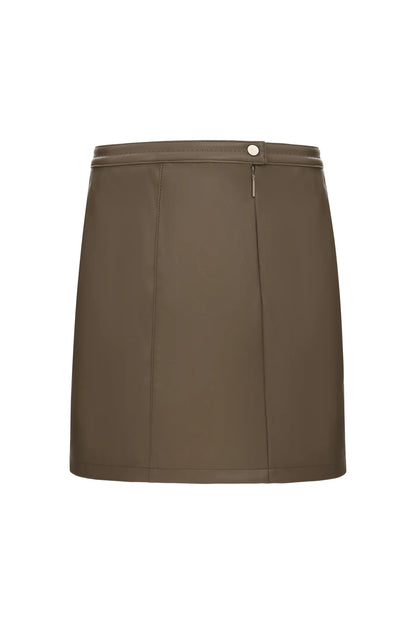  ONIA ECO LEATHER SKIRT - Vesta Donna 