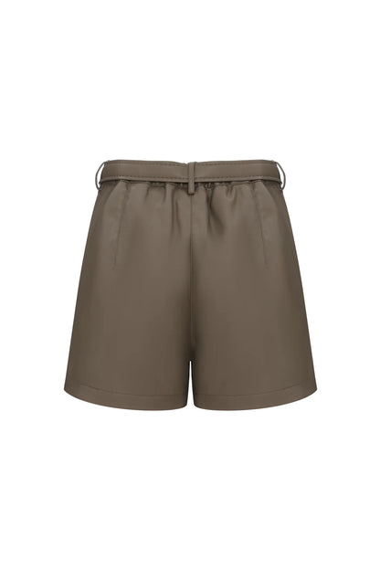  SHELLY ECO LEATHER SHORTS - Vesta Donna 