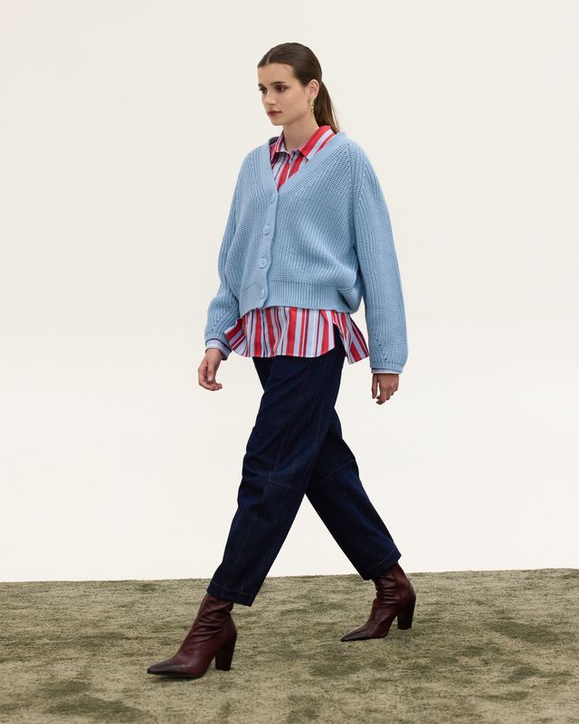  BARREL DENIM PANTS - Vesta Donna 