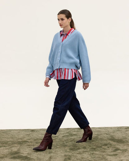  BARREL DENIM PANTS - Vesta Donna 