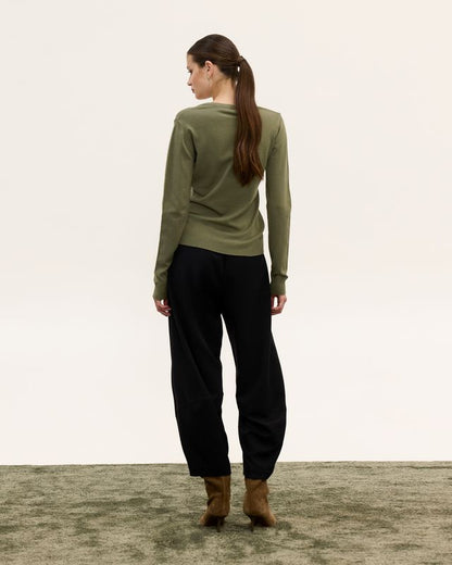  BEVERLY PANTS BLACK - Vesta Donna 