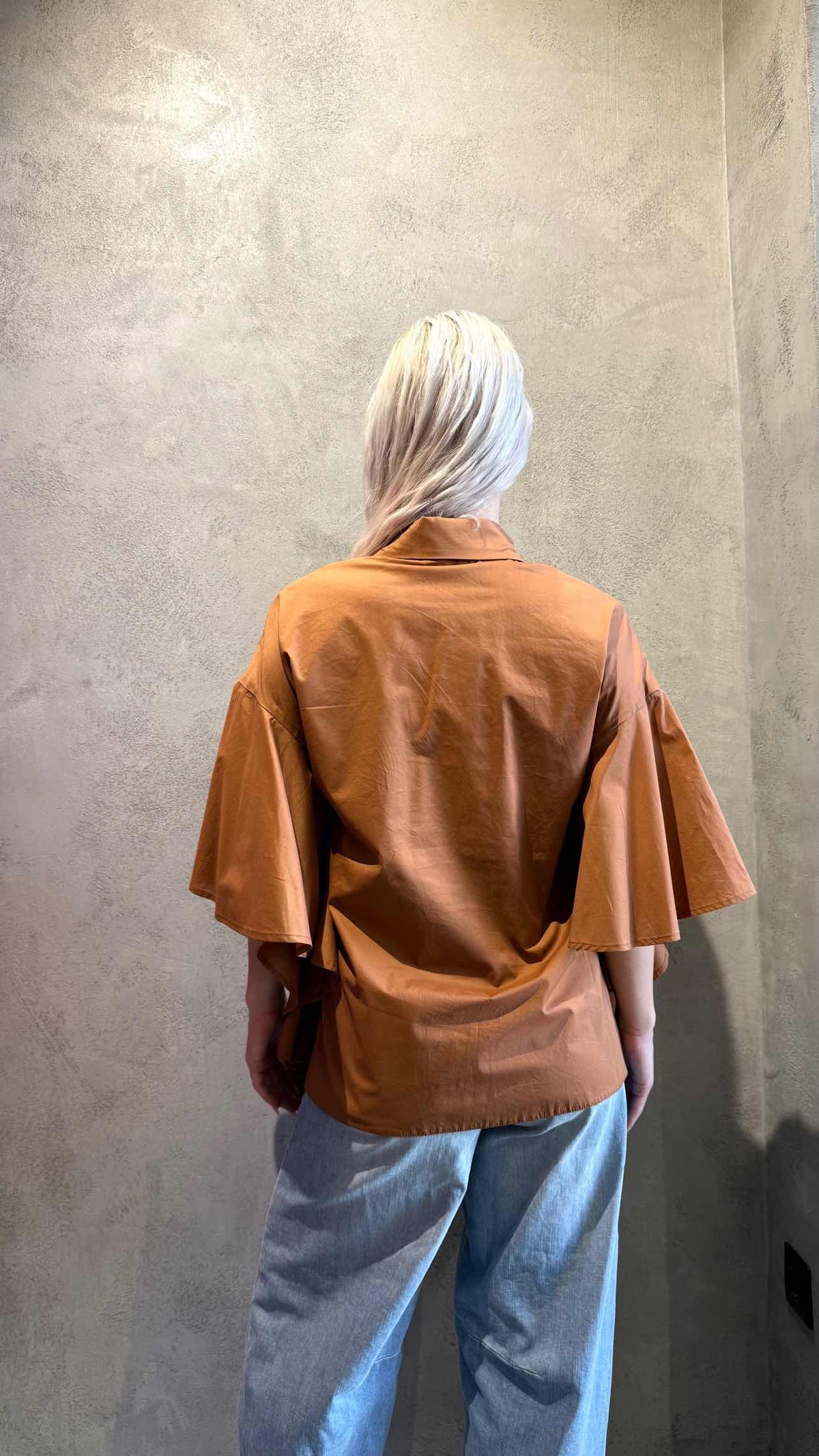  SUZIE SHIRT CHOCOLATE - Vesta Donna 