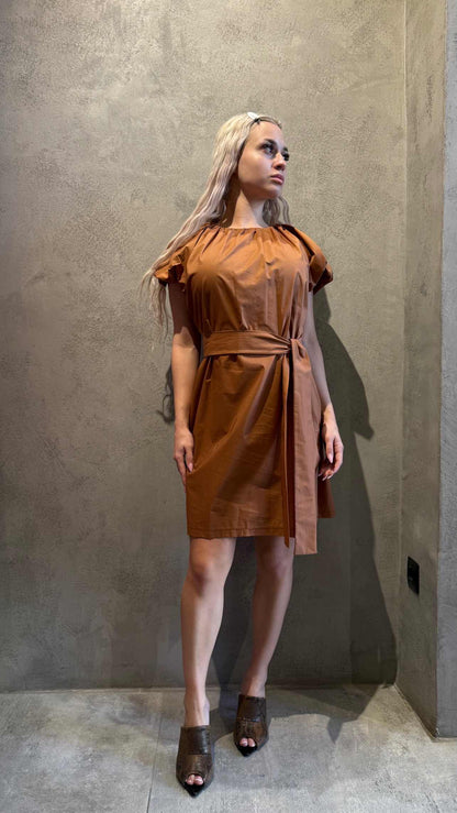  PENNY DRESS CHOCOLATE - Vesta Donna 