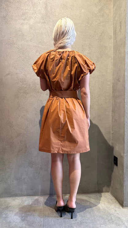  PENNY DRESS CHOCOLATE - Vesta Donna 