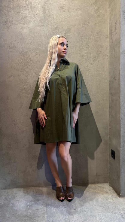 KRISSY DRESS KHAKI - Vesta Donna 