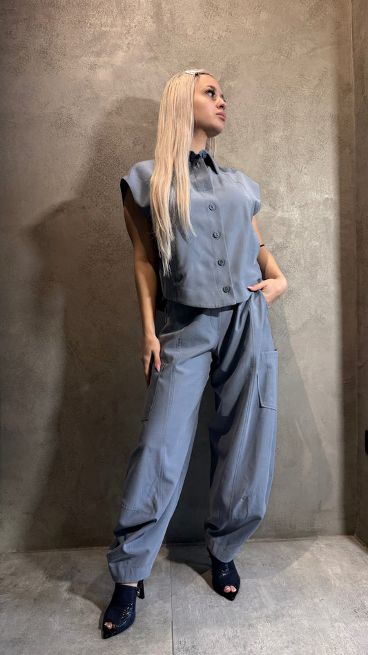  ALENA SET LIGHT BLUE - Vesta Donna 