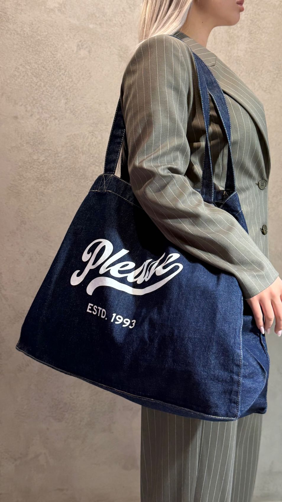  PLEASE SHOPPER BAG - Vesta Donna 