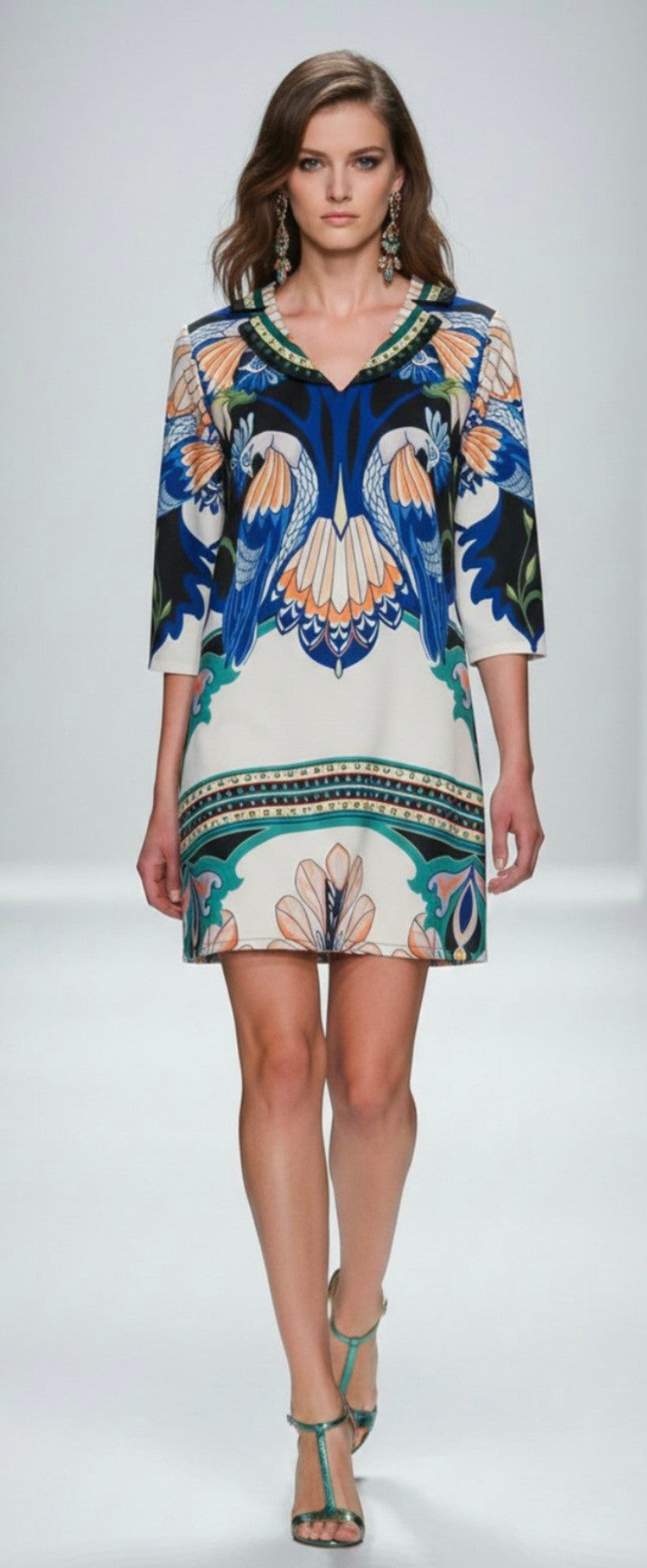  EXOTIC MIRAGE MINI DRESS - Vesta Donna 