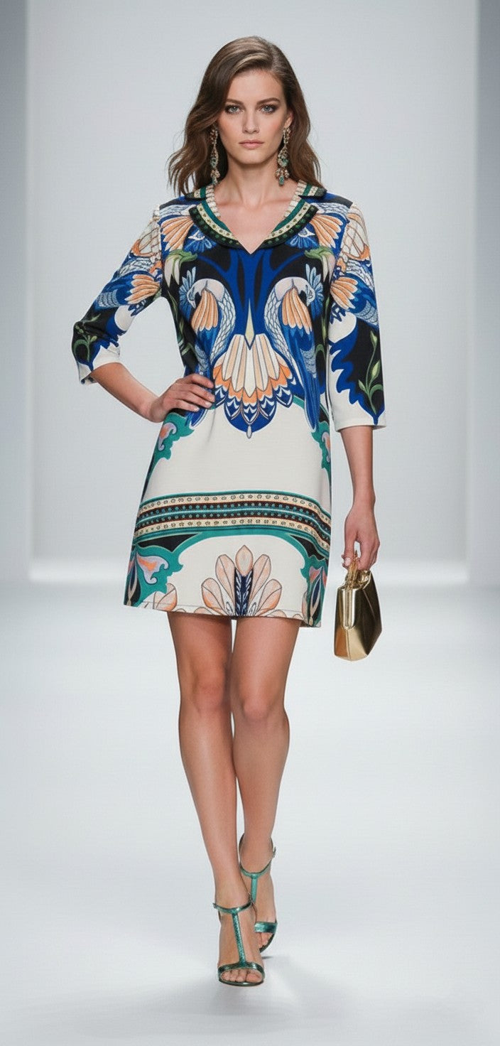  EXOTIC MIRAGE MINI DRESS - Vesta Donna 