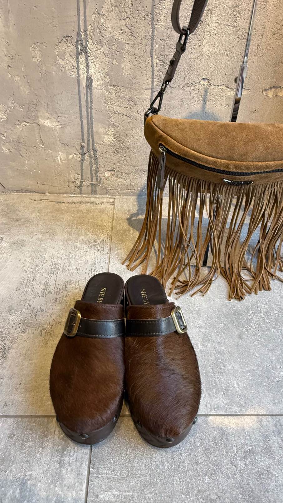  FEDRA PONYSKIN SABOT - Vesta Donna 