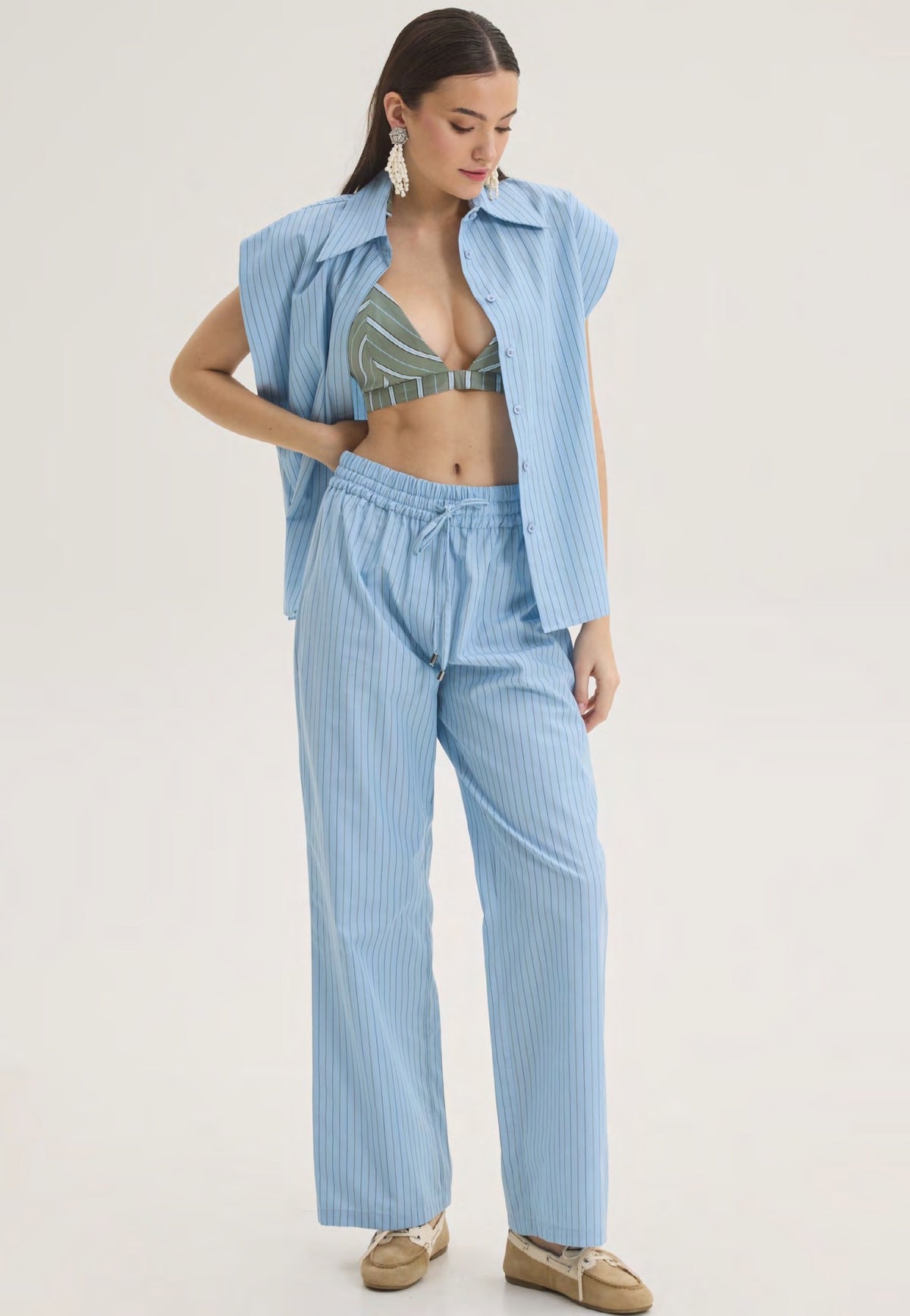  SALMA SET STRIPES - Vesta Donna 