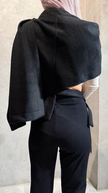  REINA PONCHO BLACK - Vesta Donna 
