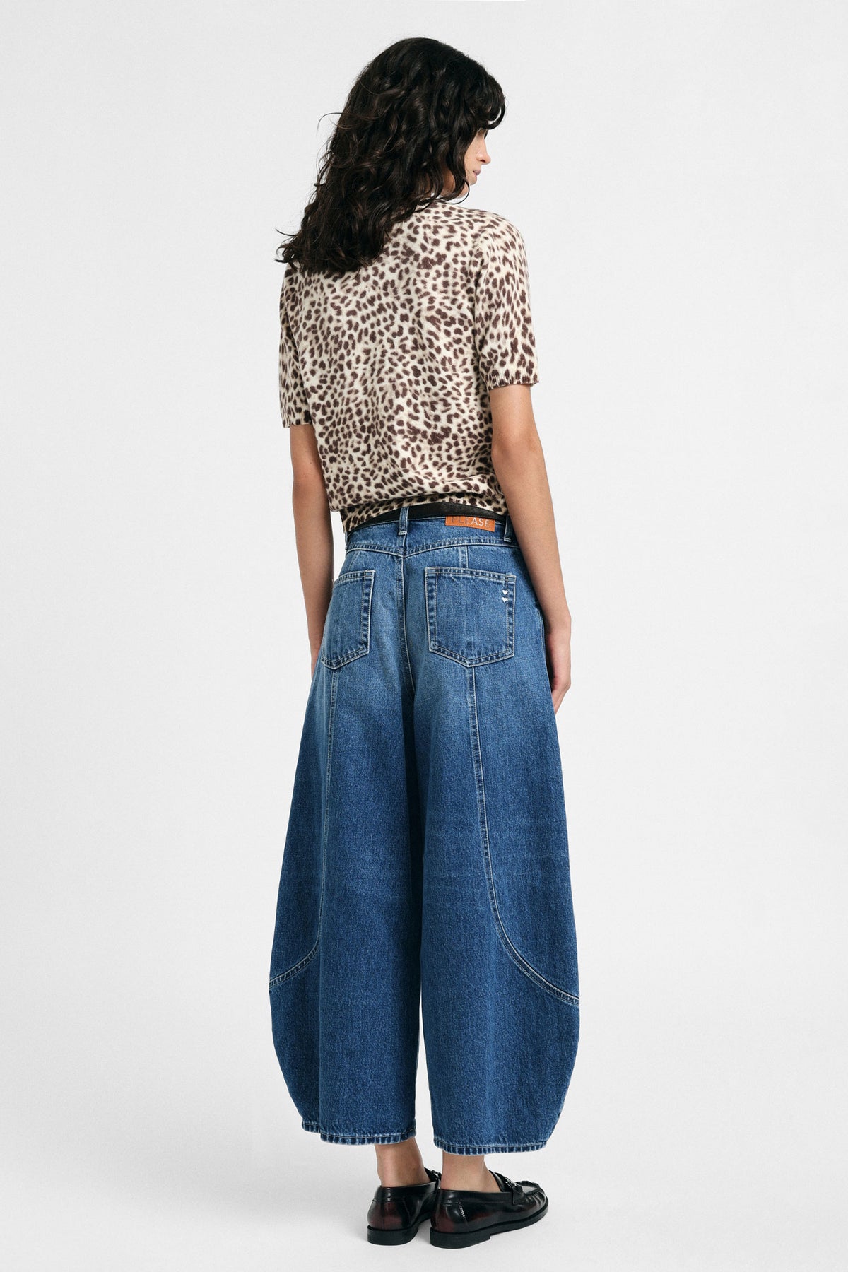  MILA BALLOON DENIM PANTS - Vesta Donna 