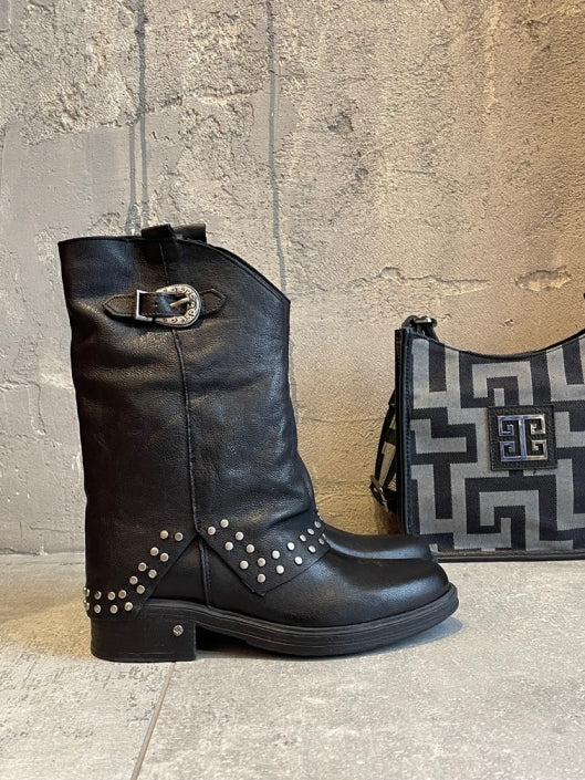  FABIANO BOOTS BLACK - Vesta Donna 