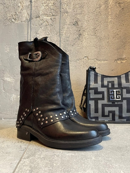  FABIANO BOOTS BLACK - Vesta Donna 