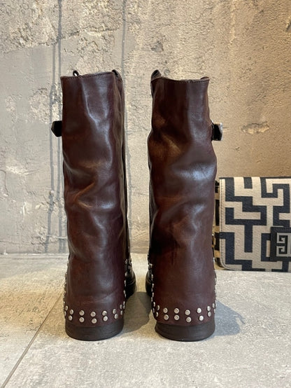  FABIANO BOOTS CHOCOLATE - Vesta Donna 