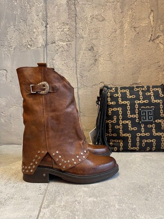  FABIANO BOOTS TABAC - Vesta Donna 