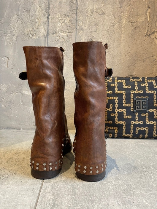  FABIANO BOOTS TABAC - Vesta Donna 