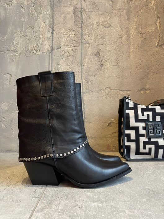  IRENE BOOTS BLACK - Vesta Donna 