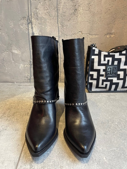  IRENE BOOTS BLACK - Vesta Donna 