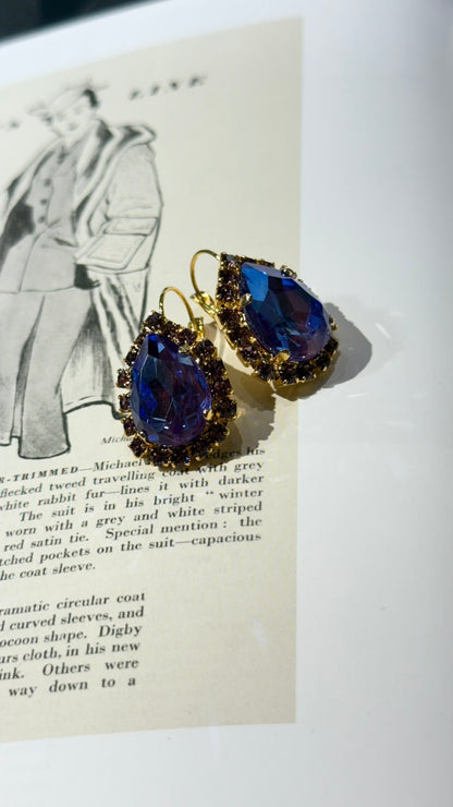  ΣΚΟΥΛΑΡΙΚΙΑ ΔΑΚΡΥ BLUE PURPLE - Vesta Donna 