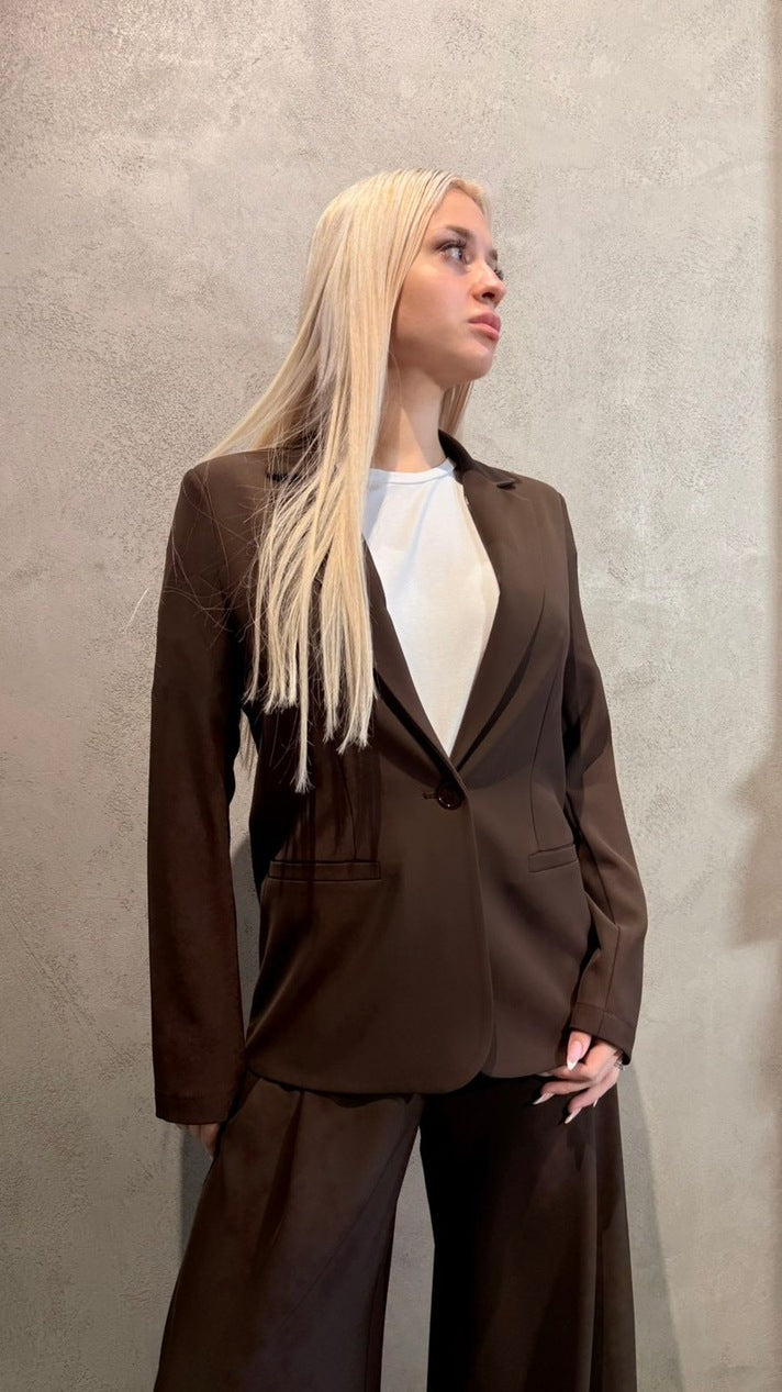  MAKENA SUIT BROWN - Vesta Donna 