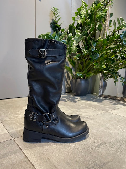  NERO BIKER  BOOTS - Vesta Donna 