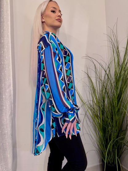  DELILAH SHIRT BLUE - Vesta Donna 