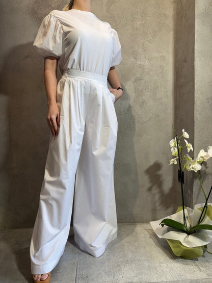  SERENE PANTS WHITE - Vesta Donna 