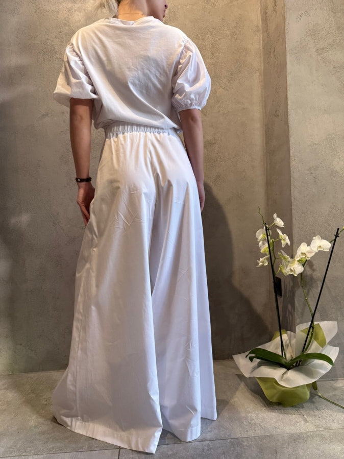  SERENE PANTS WHITE - Vesta Donna 