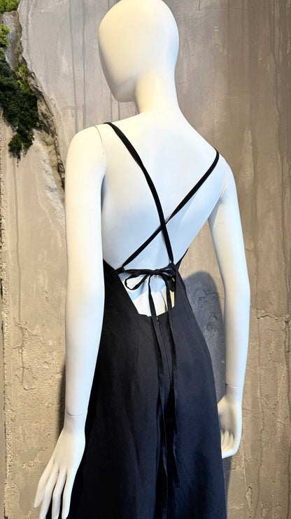  ISABELLA JUMPSUIT BLACK - Vesta Donna 