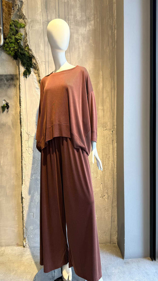  SIMONA SET CHILI BROWN - Vesta Donna 