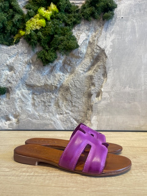  JESSE PURPLE SLIPPERS - Vesta Donna 