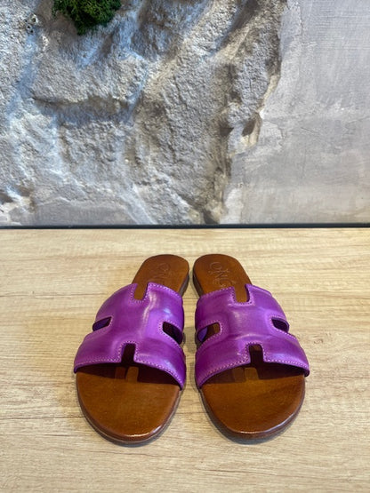  JESSE PURPLE SLIPPERS - Vesta Donna 