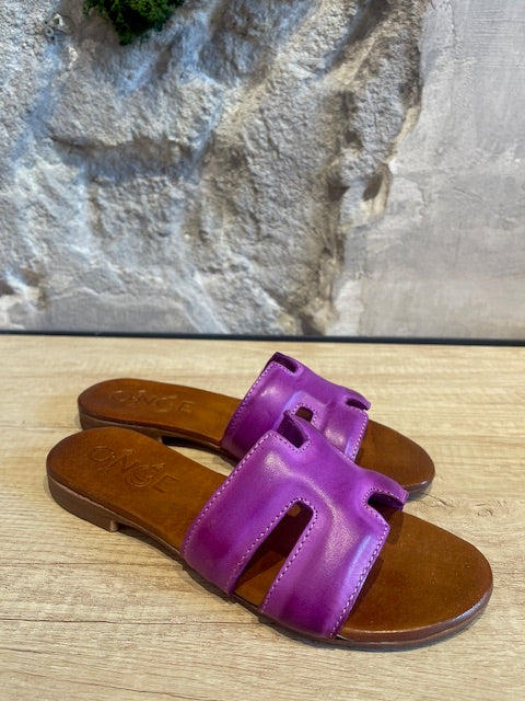  JESSE PURPLE SLIPPERS - Vesta Donna 