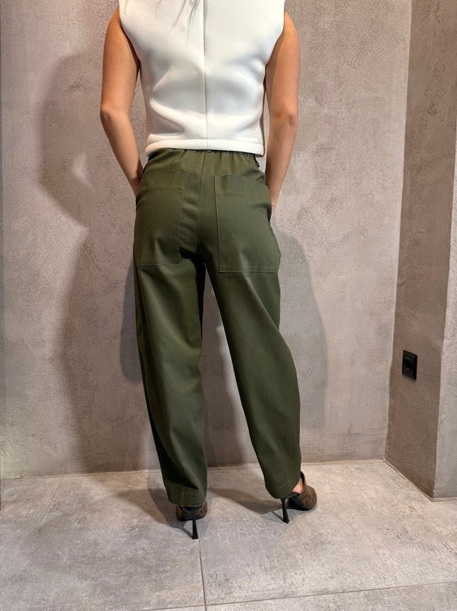  BRENDA PANTS KHAKI - Vesta Donna 
