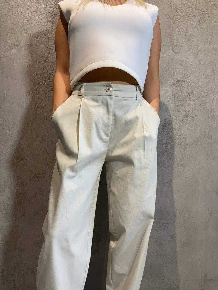  BRENDA PANTS STONE - Vesta Donna 