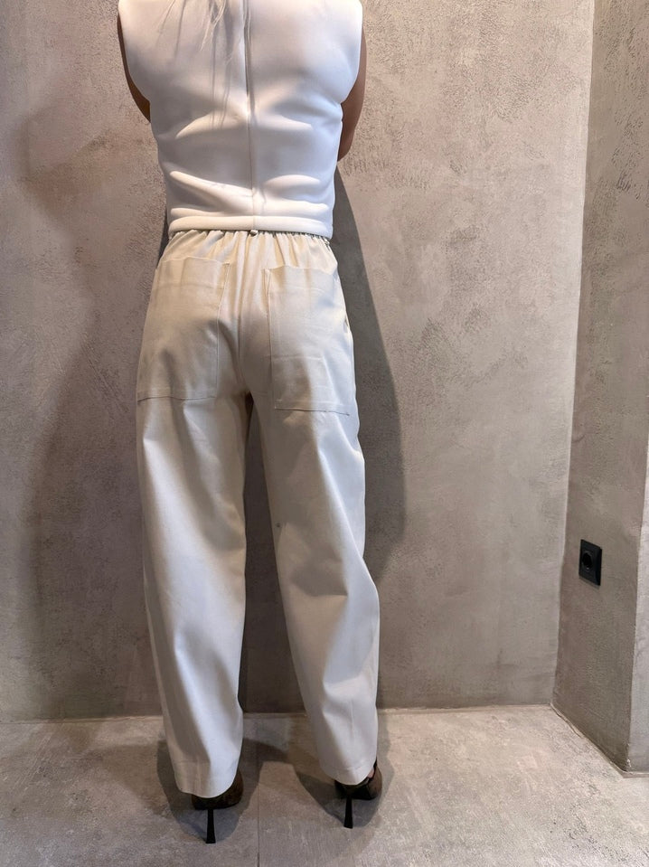  BRENDA PANTS STONE - Vesta Donna 