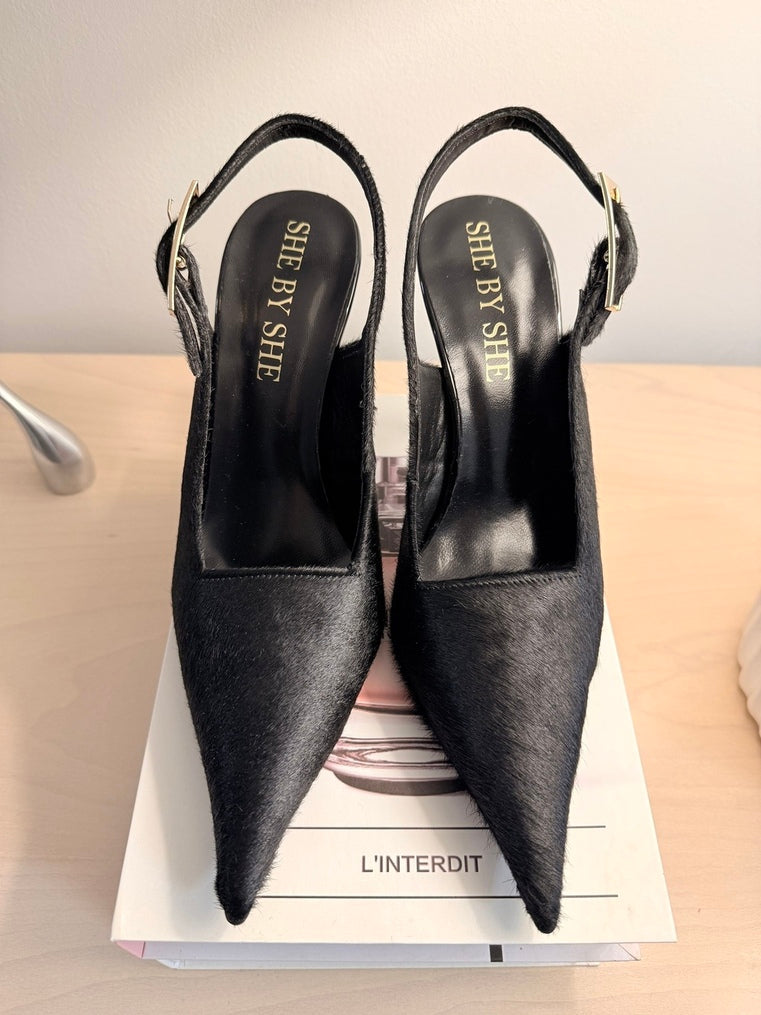  ZAMOR PONYSKIN HEELS - Vesta Donna 