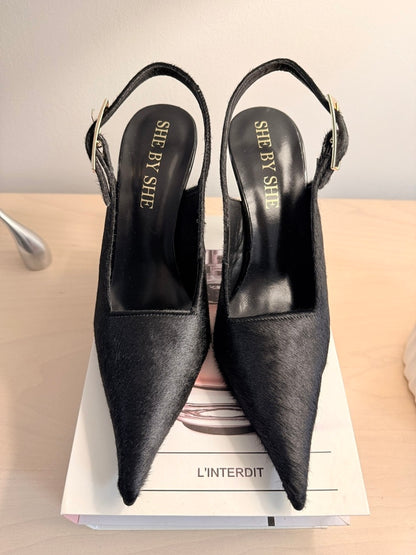  ZAMOR PONYSKIN HEELS - Vesta Donna 