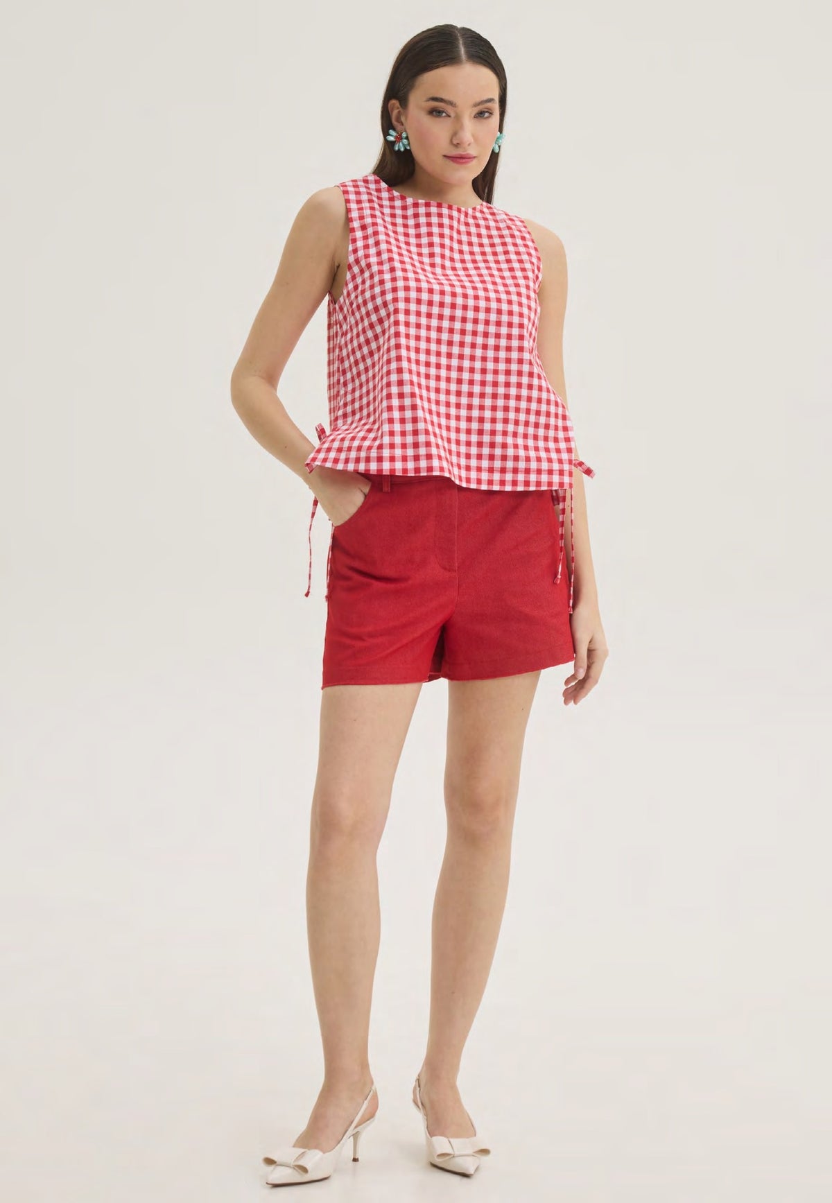  FELIA DENIM SHORTS - Vesta Donna 