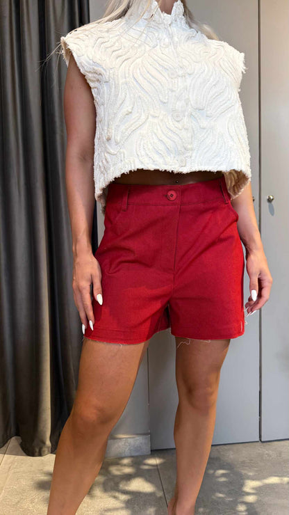  FELIA DENIM SHORTS - Vesta Donna 