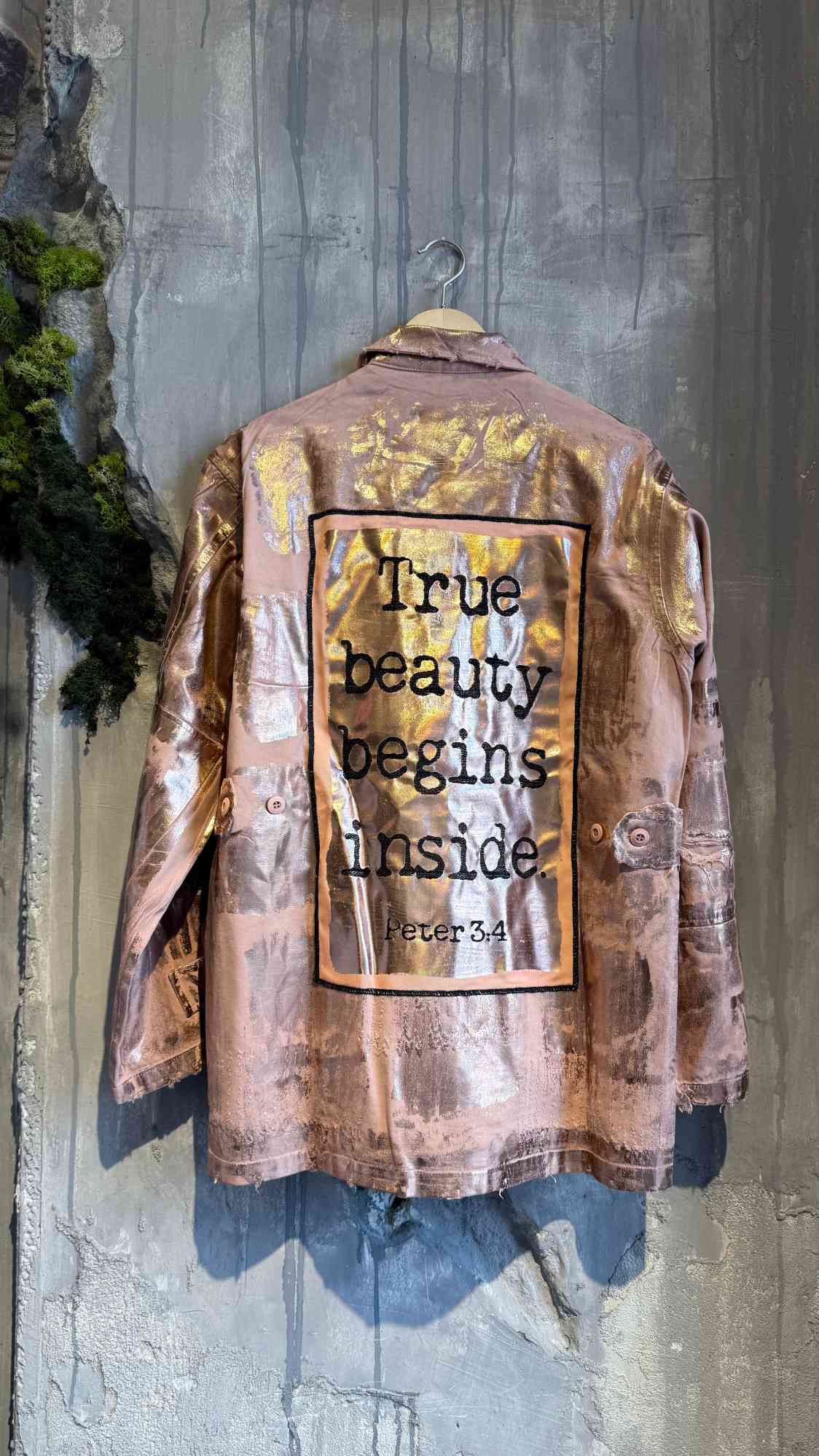  GELANIA JACKET POWDER FOIL - Vesta Donna 